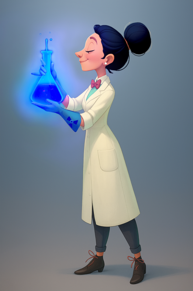 Scientist Illustration